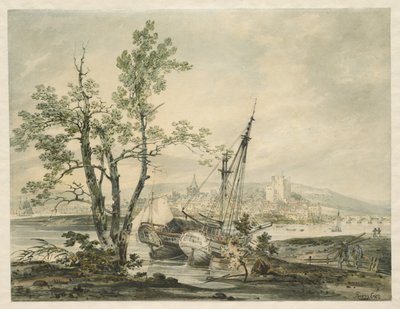 Rochester, ca 1793 av Joseph Mallord William Turner