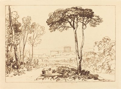 Scen i Campagna av Joseph Mallord William Turner