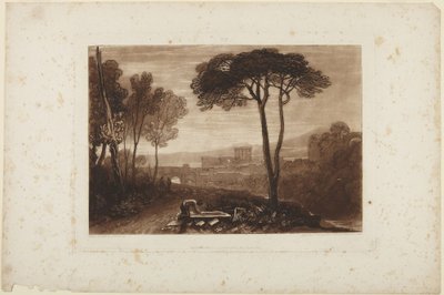 Scen i Campagnan av Joseph Mallord William Turner