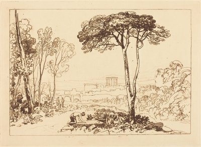 Scen i Campagnan av Joseph Mallord William Turner