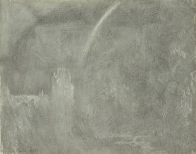 Schloss Eltz (krita på papper) av Joseph Mallord William Turner
