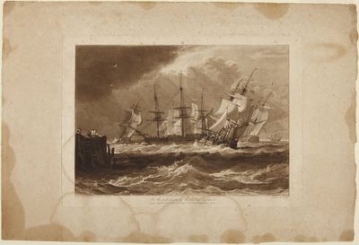 Fartyg i en bris av Joseph Mallord William Turner