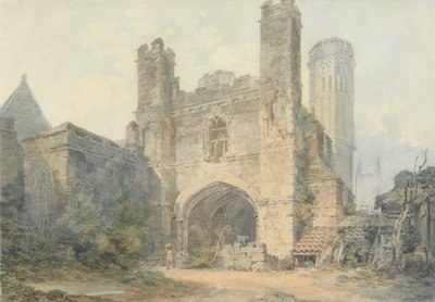 Sankt Augustinus port, Canterbury av Joseph Mallord William Turner