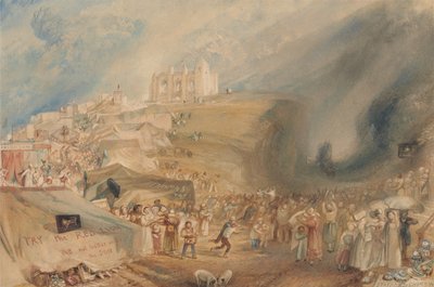 Sankta Katarinas kulle, Guildford, Surrey av Joseph Mallord William Turner