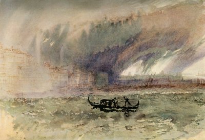 Storm på lagunerna, c1830, 1934. av Joseph Mallord William Turner