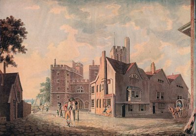 Ärkebiskopspalatset, Lambeth, 1909 av Joseph Mallord William Turner