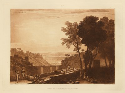 Bron och getterna av Joseph Mallord William Turner