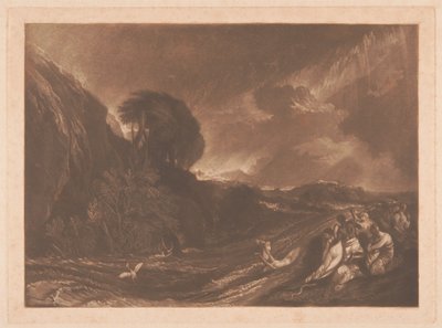 Syndafloden av Joseph Mallord William Turner