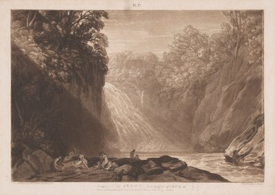 Teckningen av Clyde av Joseph Mallord William Turner