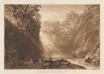 Teckningen av Clyde av Joseph Mallord William Turner