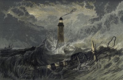 Fyren Eddystone av Joseph Mallord William Turner