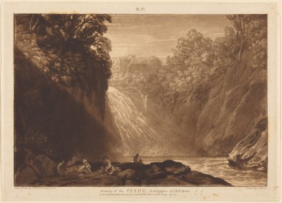 Clydes fall av Joseph Mallord William Turner
