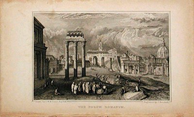 Forum Romanum av Joseph Mallord William Turner