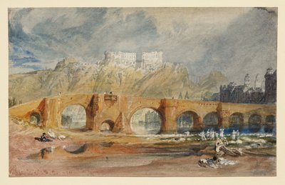 Moselbron vid Koblenz av Joseph Mallord William Turner