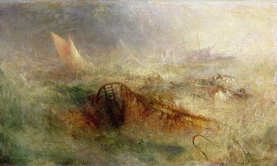 Stormen, ca 1840-45 (olja på duk) av Joseph Mallord William Turner