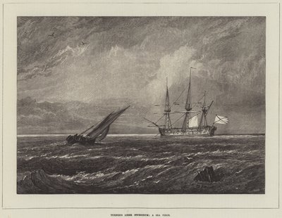 Turners Liber Studiorum, a Sea Piece av Joseph Mallord William Turner