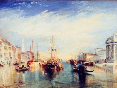 Venedig, från verandan till Madonna della Salute, c1835 av Joseph Mallord William Turner