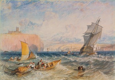 Whitby, 1824 av Joseph Mallord William Turner