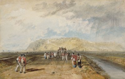 Winchelsea från Rye Road, av Joseph Mallord William Turner