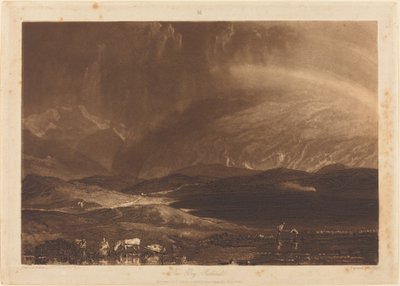 Torvmosse, Skottland av Joseph Mallord William Turner and George Clint