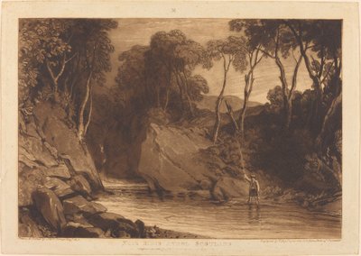 Nära Blair Athol av Joseph Mallord William Turner and William Say