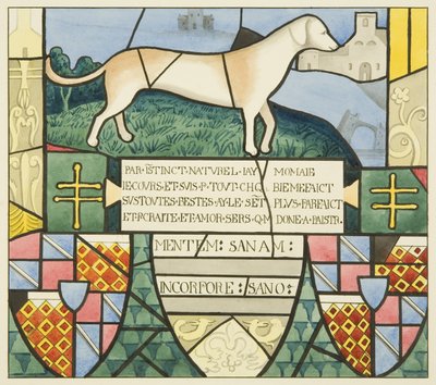 Målat glas i St Mark
