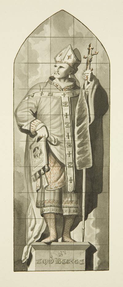 Målat glas i St Mark