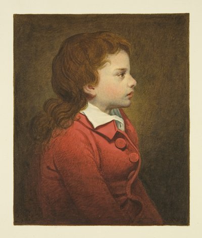 Förmodat porträtt av Chatterton (faktiskt son till konstnären Morris) i St Mary Redcliffe av Joseph Manning