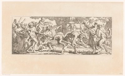 Offer till Bacchus The Works of the Harvest (serietitel) av Joseph Marie Vien (I)