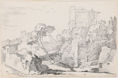 Casino Farnese på Palatine Hill, Rom av Joseph Marie Vien