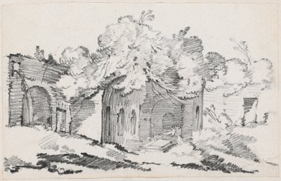 Nymfen Egerias grotta av Joseph Marie Vien