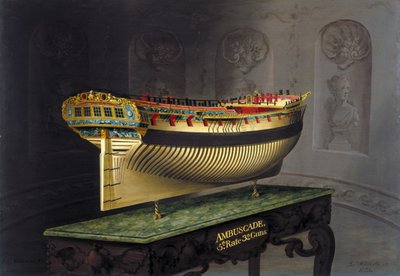 HMS Ambuscade, 1775 av Joseph Marshall
