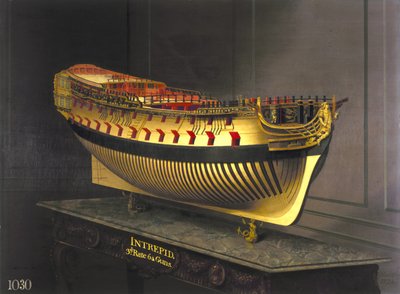 HMS Intrepid, 1773-75 av Joseph Marshall