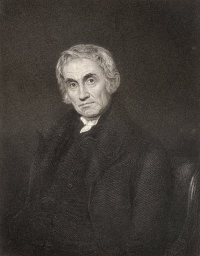 Samuel Drew, graverad av R. Hicks, från 