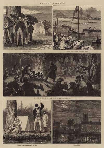 Henley Regatta av Joseph Nash