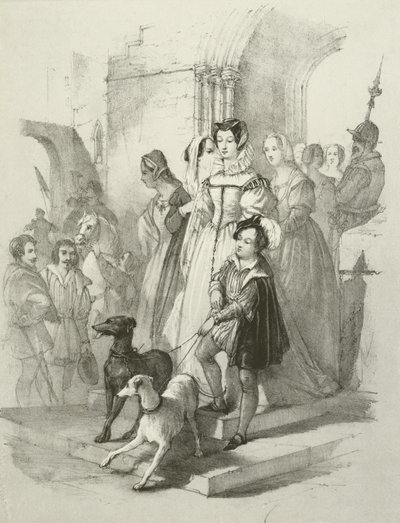 Mary av Skottland av Joseph Nash