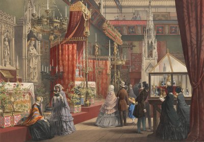 Medeltida hov: Den stora utställningen 1851, 1854. av Joseph Nash