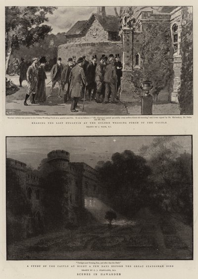Scener i Hawarden av Joseph Nash