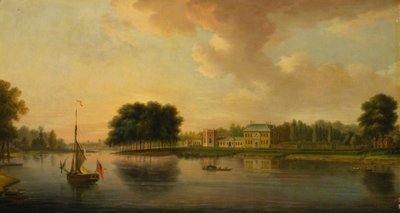 Orleans House, Twickenham av Joseph Nickolls