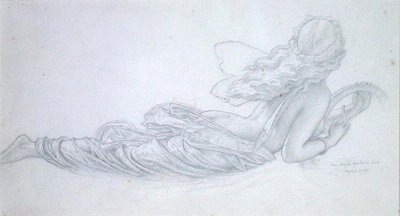 En älva på flyg av Joseph Noel Paton