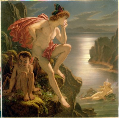 Oberon och sjöjungfrun av Joseph Noel Paton