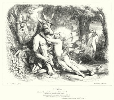 Titania av Joseph Noel Paton