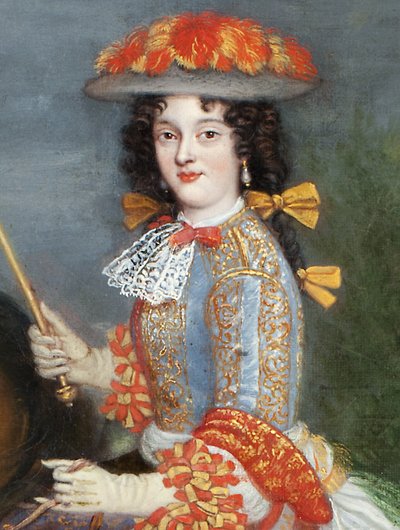 Parrocel - Marie Anne Mancini - Skoklosters slott (beskuren-redigerad) av Joseph Parrocel