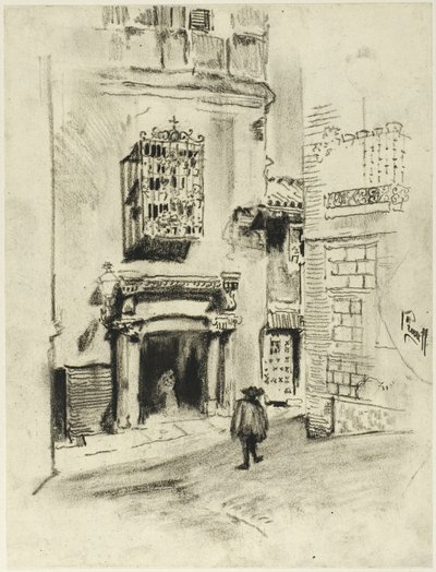 En dörröppning, Toledo av Joseph Pennell
