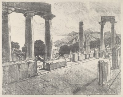 Egina, Schwarzwald av Joseph Pennell