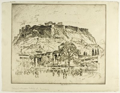 Forntida, medeltida och moderna Aten, moskén av Joseph Pennell