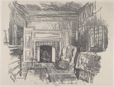 Sovrum, Stenton av Joseph Pennell