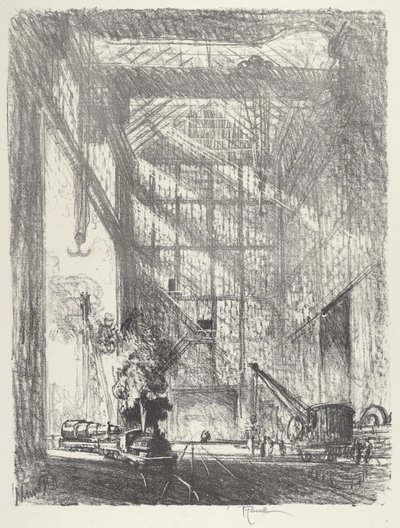 Att ta in pistolen av Joseph Pennell