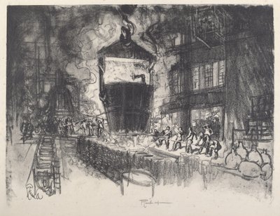Gjutskal av Joseph Pennell