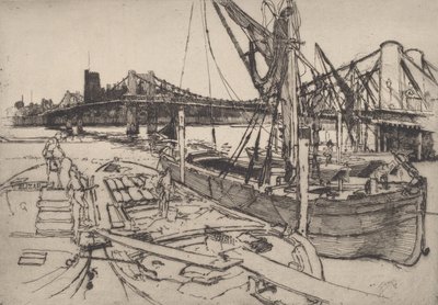 Chelsea, nr II, 1886. av Joseph Pennell